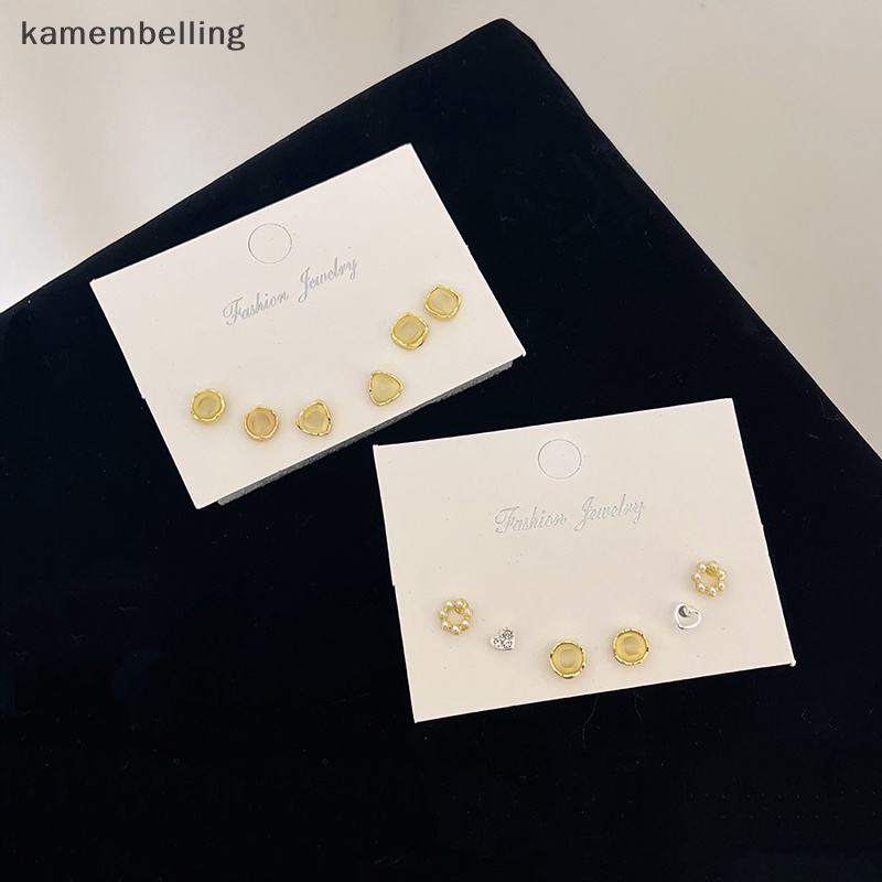 3 Đôi Bông Tai Thời Trang Nữ Tính