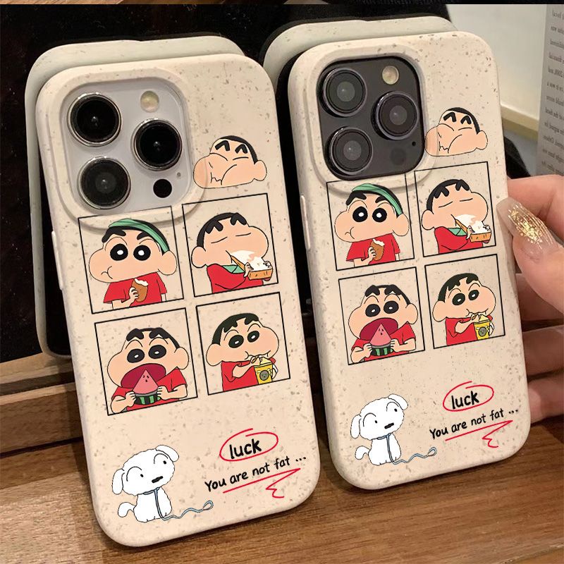 Ốp Lưng Bé Shin Ngộ Nghĩnh Nhiều Mẫu Mã Cho Điện Thoại Iphone12 13 1114pro7 8Pmax 2WUO