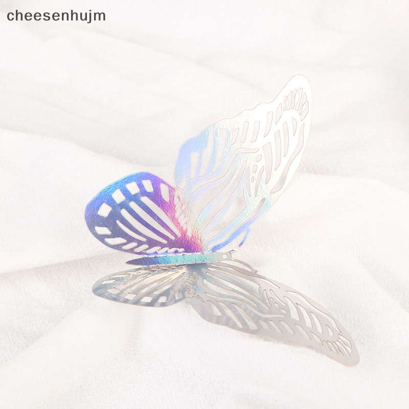 12 Sticker Dán Tường Hình Con Bướm Dùng Trang Trí Phòng Cho Trẻ Nhỏ