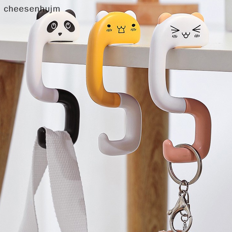 Móc Treo Túi Xách Bằng Nhựa Hình Động Vật Độc Đáo