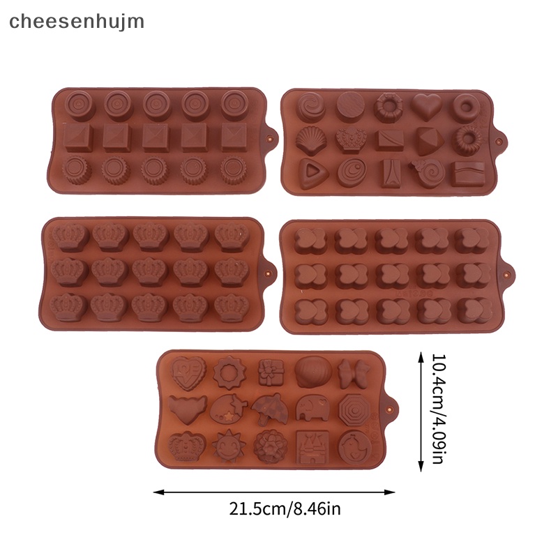 1 Khuôn Silicon Làm Đá / Sô Cô La 15 Lỗ DIY