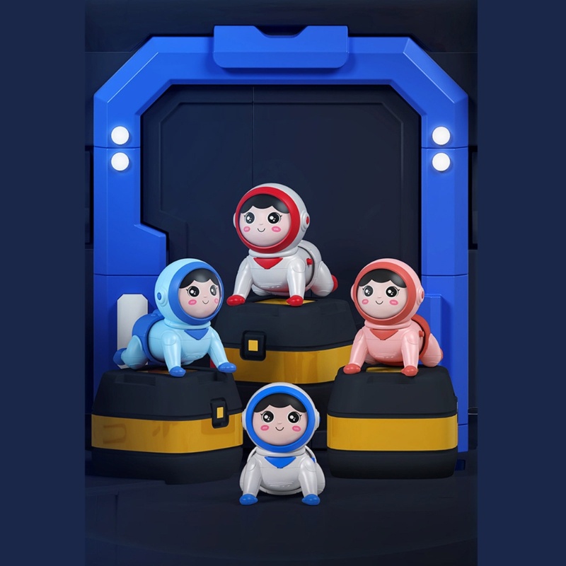 Đồ Chơi Búp Bê Bò Bằng Điện Chống Va Chạm Phát Ra Âm Thanh Giáo Dục Sớm Cho Bé