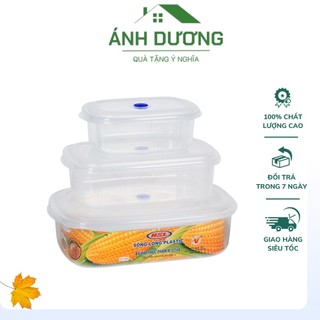 Bộ 3 hộp nhựa thực phẩm 2246 song long