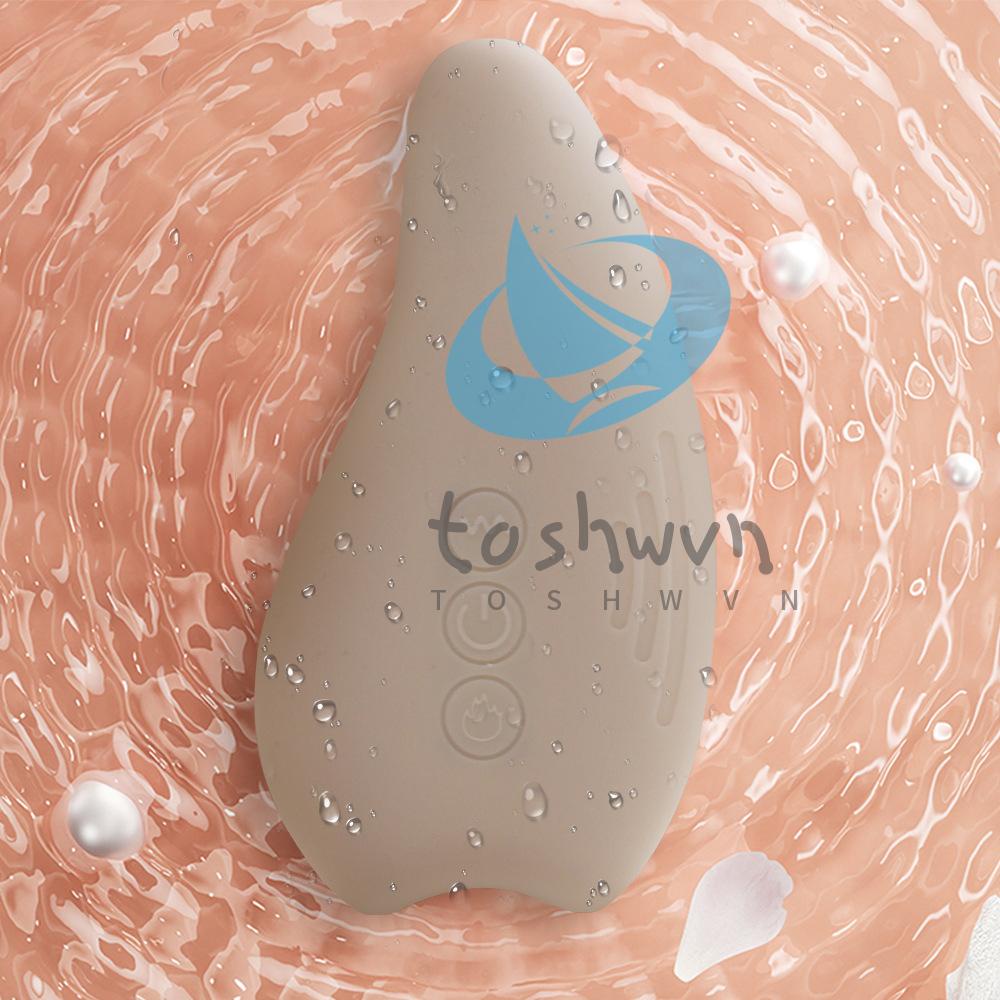 Máy Mát Xa Ngực Bằng Silicon Mềm + Rung Giúp Làm Ấm Cho Mẹ Bầu