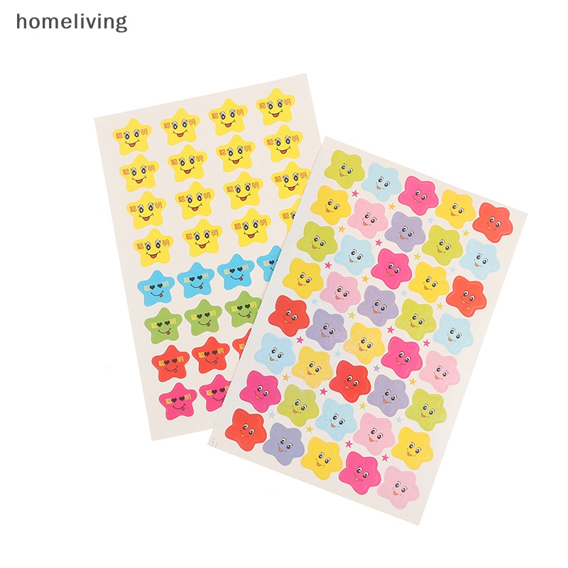 Bộ 400 Miếng Dán Hình Ngôi Sao Cười Dùng Làm Phần Thưởng Cho Giáo Viên