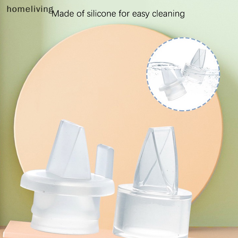 Bộ 2 Van Bình Sữa Bằng Silicon Màu Trơn Tiện Dụng Cho Bé