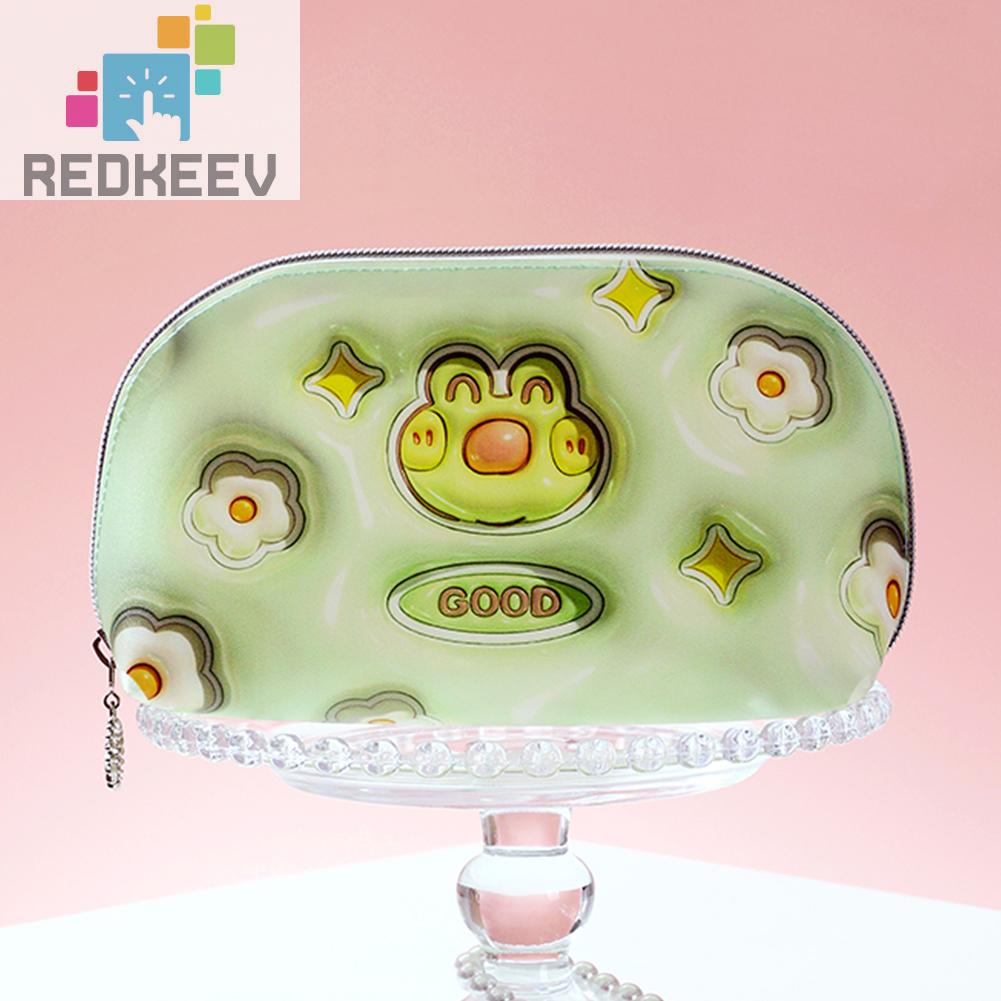 Túi Đựng Mỹ Phẩm 3D Họa Tiết Hoạt Hình Dễ Thương