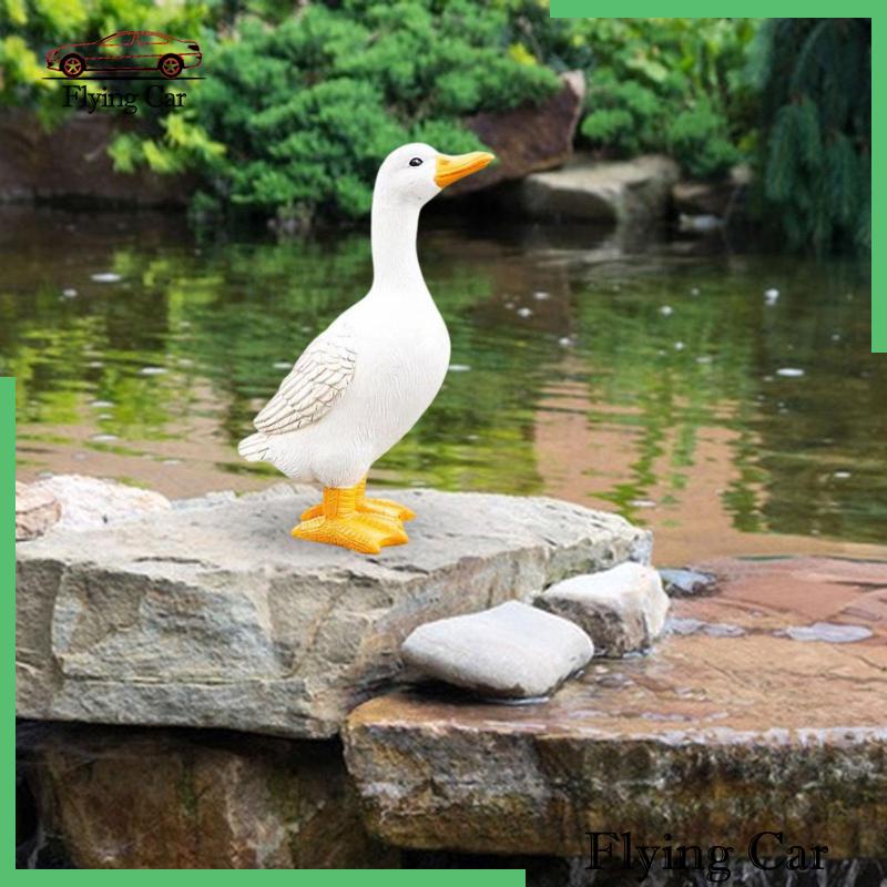 Đồ trang trí Vịt Bằng Resin Trang Trí Sân Vườn