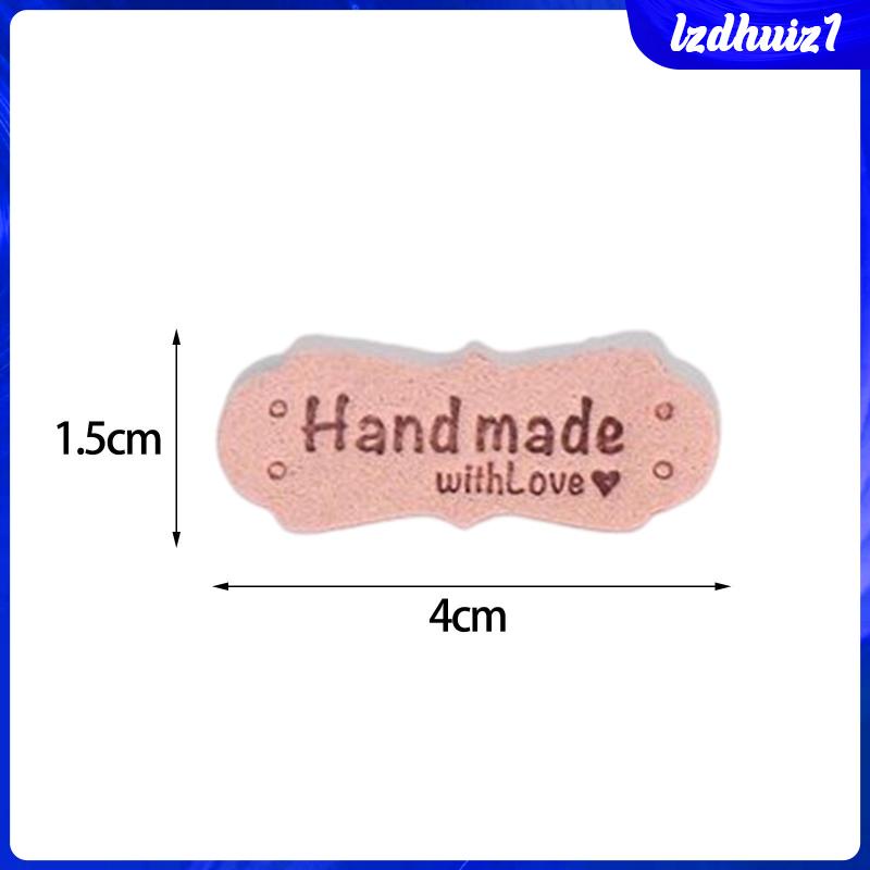 Set 50 Thẻ Gỗ Đánh Dấu Trang Trí Nón Handmade