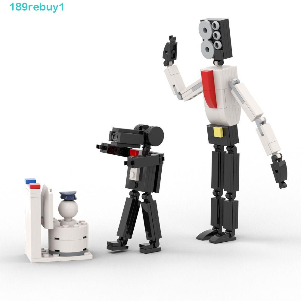 Mô Hình Đồ Chơi Khối Xếp Hình Toilet Skibidi Bằng Nhựa Có Thể Tháo Rời Trang Trí Bàn Làm Việc