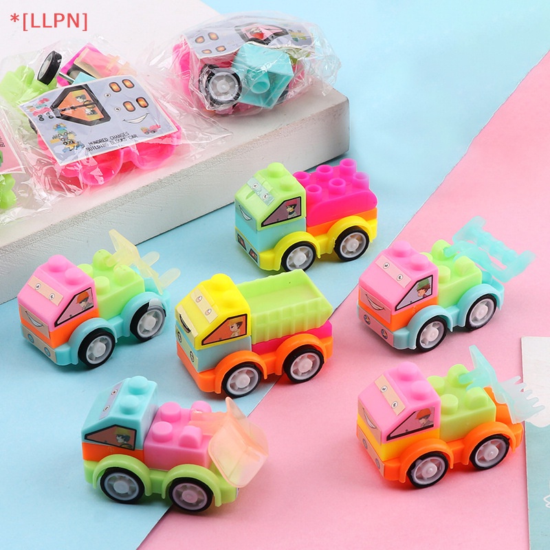 Bộ 2 Mô Hình Xe Hơi / Heo / Khủng Long / Rồng Màu Sắc Ngẫu Nhiên Giáo Dục Cho Bé