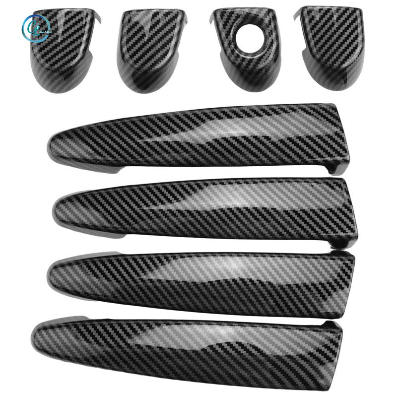Vỏ Bọc Tay Nắm Cửa Bằng Sợi Carbon Cho BMW 1 2 3 4 Series E87 E90 E91 E92 E93 F30 X1 X2 X3 X4 X5 X6 LHD