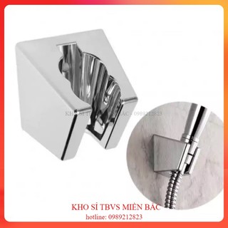 Đế cài vòi sen tắm mạ inox, vòi xịt vệ sinh - sen xịt shop