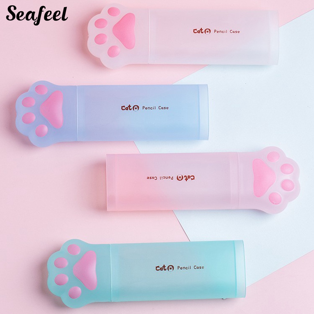 Túi Đựng Bút Chì Đa Năng Hình Móng Vuốt Hoạt Hình Dễ Thương