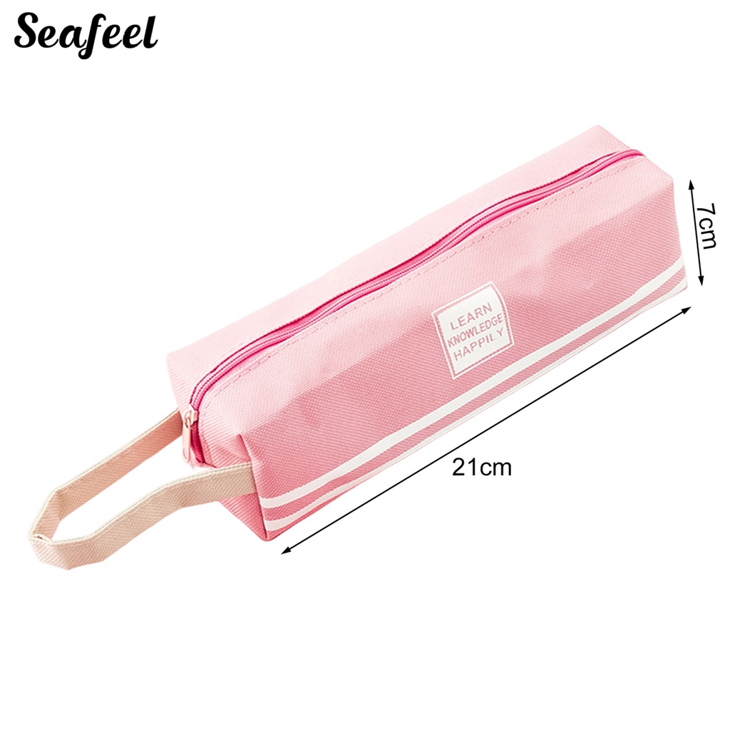 Túi Đựng Bút Chì Sức Chứa Lớn Có Khóa Kéo Sành Điệu