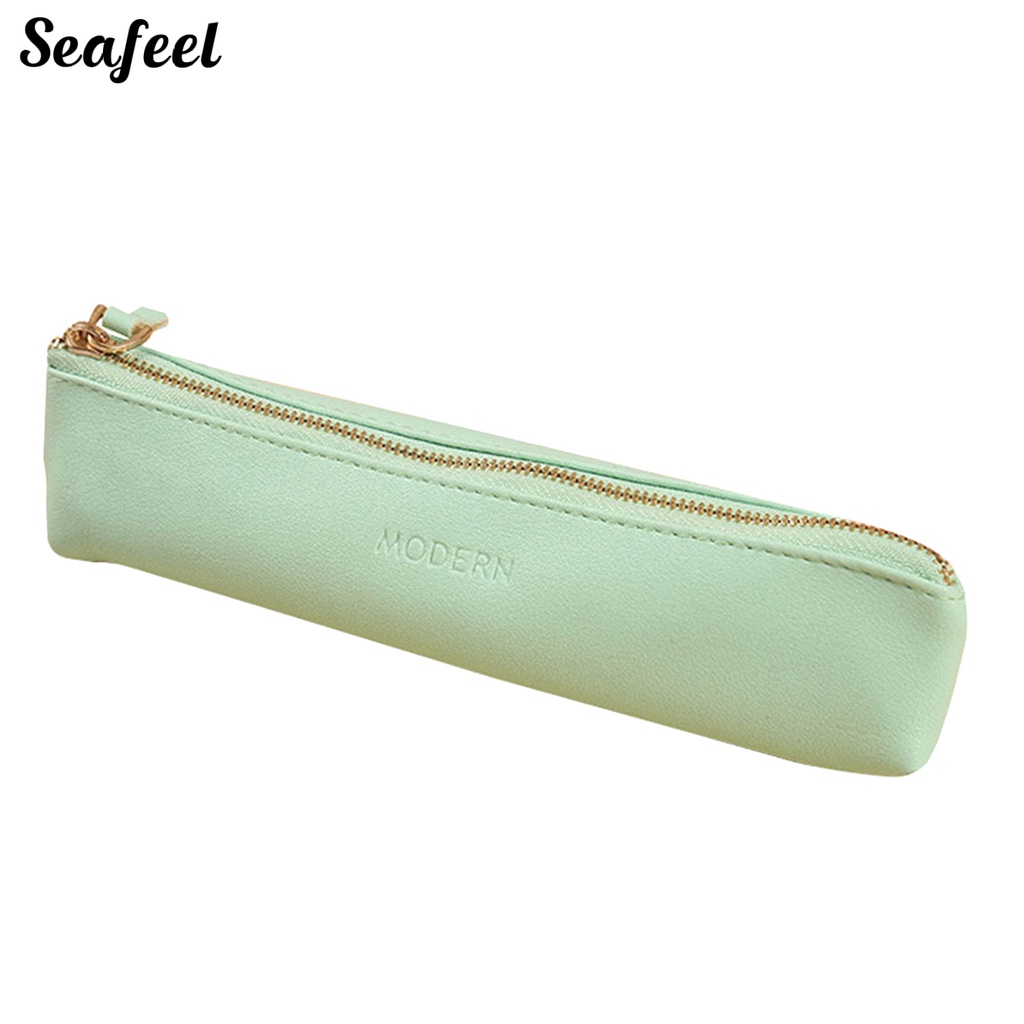 Túi Đựng Bút Chì Sức Chứa Lớn Có Khóa Kéo Sành Điệu Cho Nhà Ở / Văn Phòng