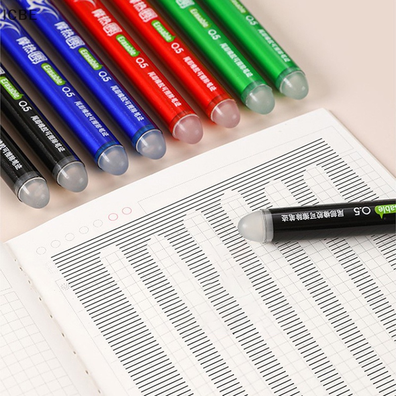 Set Bút Mực Gel Ngòi Bút 0.5mm 4 Màu Có Thể Xóa Và Tẩy Rửa Tiện Dụng