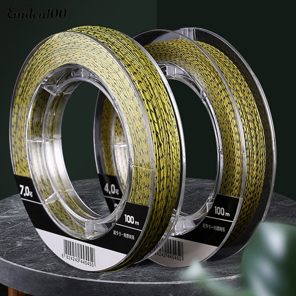 Cuộn Dây Câu Cá Bện 4 Sợi PE Dài 100m