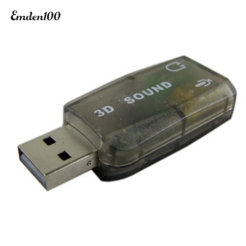 Thẻ Âm Thanh Ảo Thuật 5.1 Kênh Chuyển Đổi USB 2.0 Sang 3D
