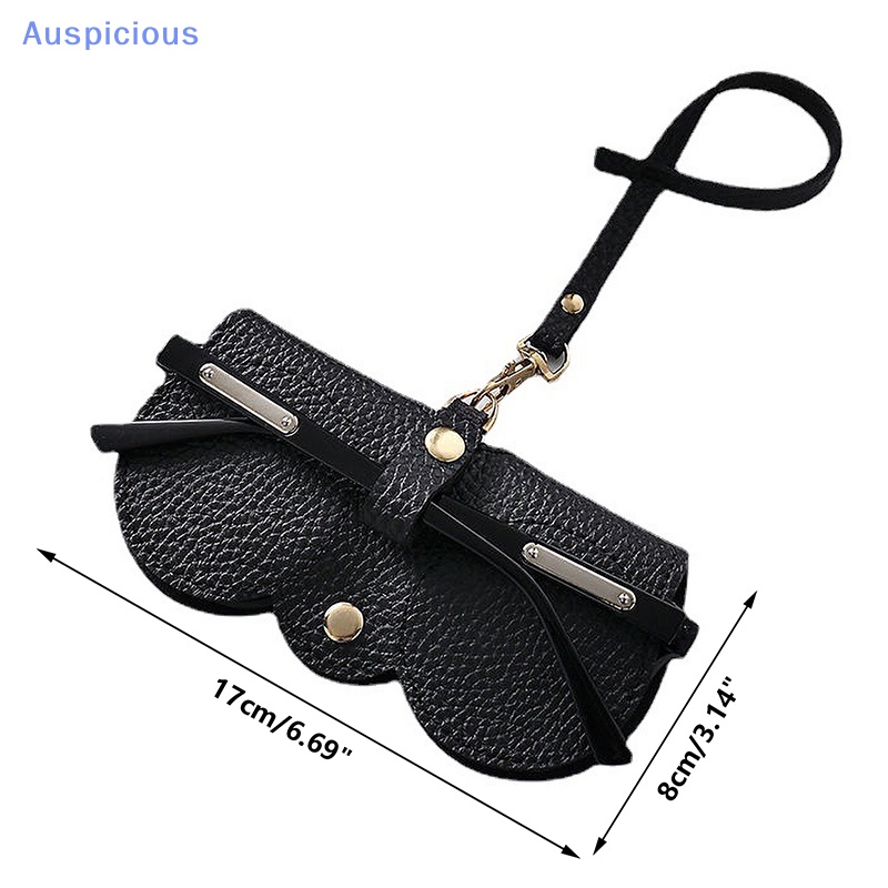 Vỏ Da PU Đựng Mắt Kính Chống Áp Lực Tiện Lợi