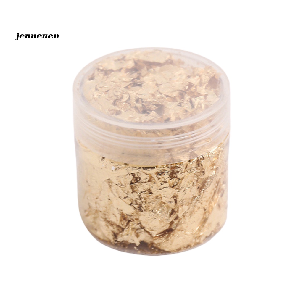 1 Cuộn Miếng Dán Lá Nhôm Màu Sắc Lấp Lánh Chống Oxy Hóa Trang Trí Móng Tay