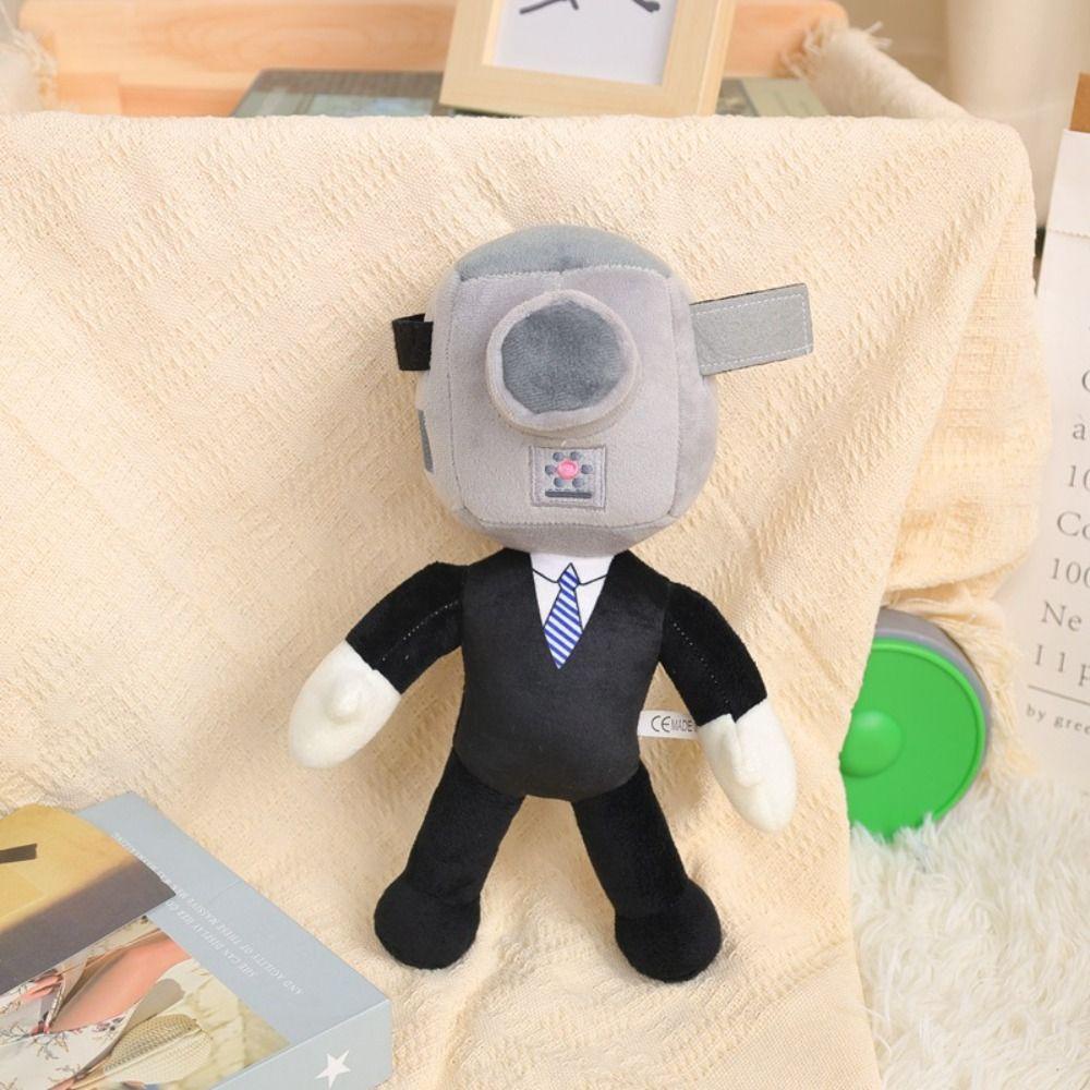 Mocho1 Búp Bê Nhồi Bông Hình Toilet Skibidi Vui Nhộn Mềm Mại