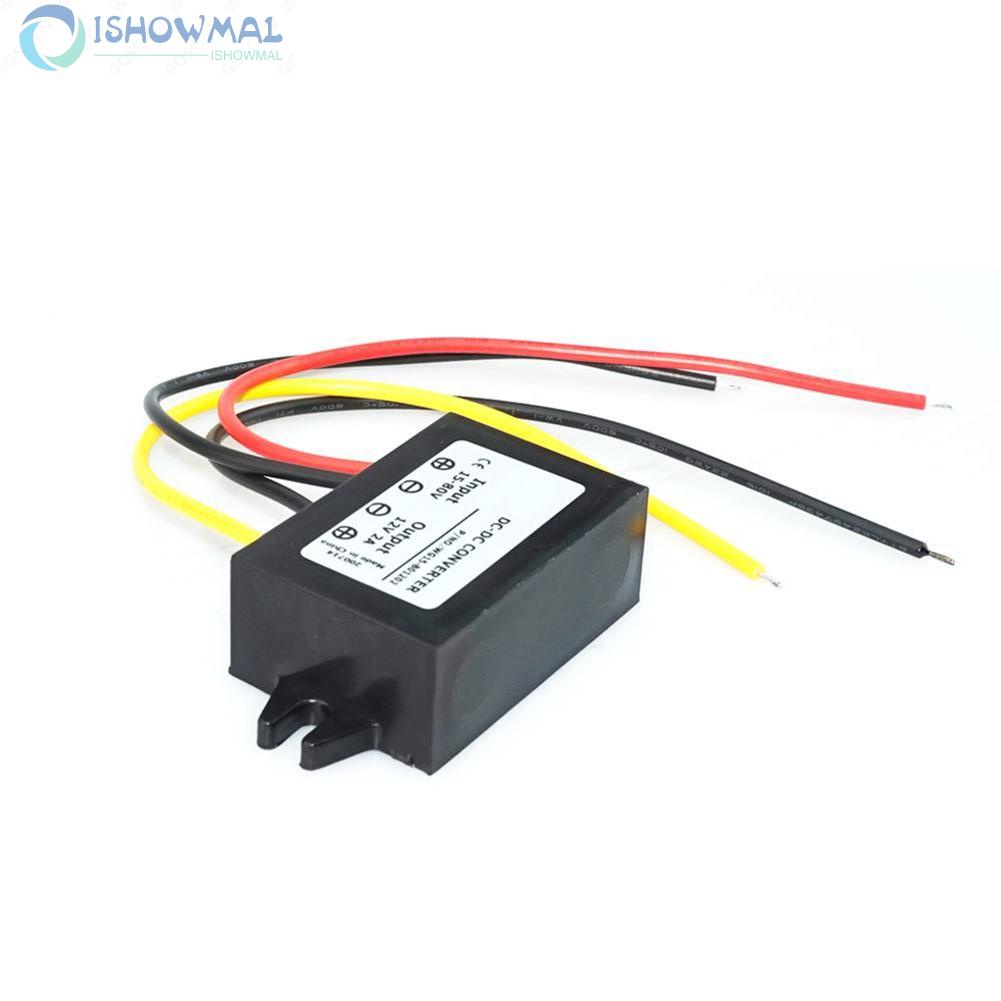 Mô Đun Hạ Áp 15V-72V 18V 24V 36V 48V 60V Sang 12V 2A 60W DC-DC Chuyên Dụng