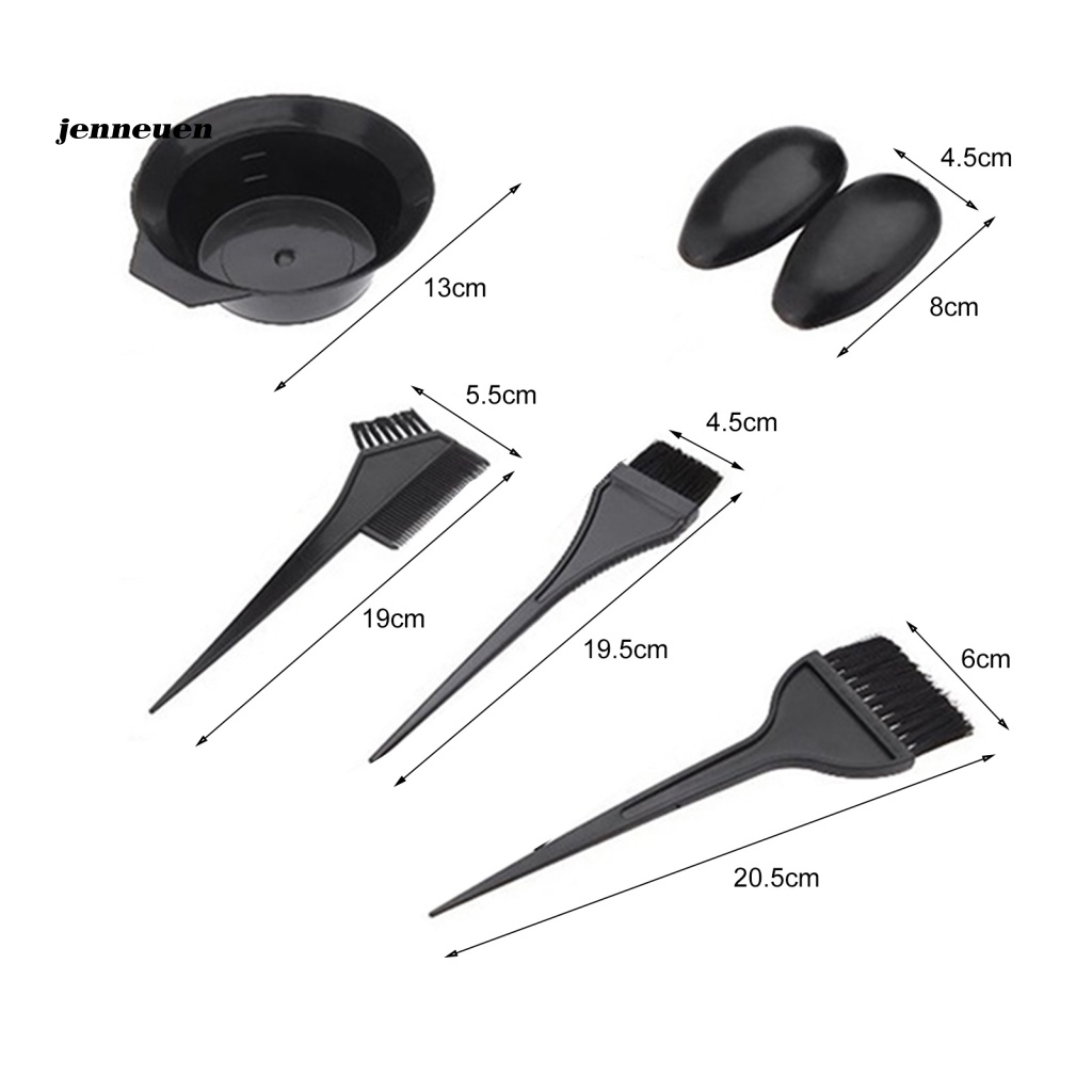 Bộ 5 Dụng Cụ Nhuộm Tóc An Toàn Cho Sức Khỏe