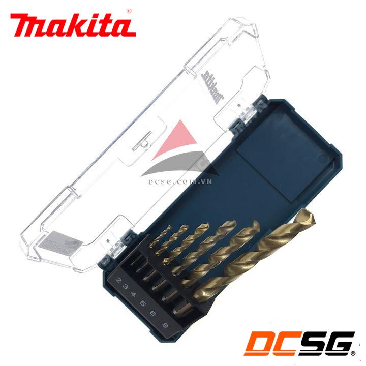 Bộ mũi khoan kim loại Hss-Tin loại kinh tế Makita D-72833  | DCSG