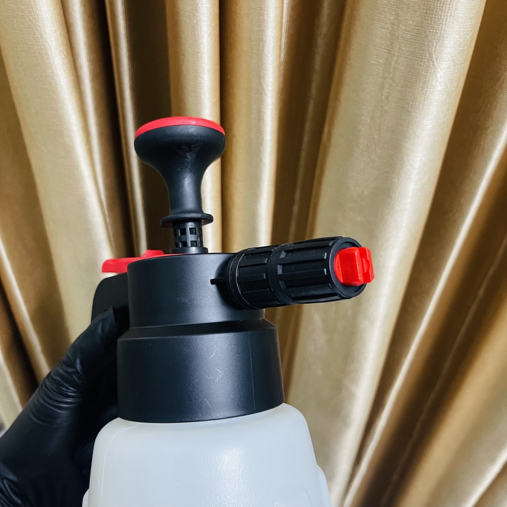 Đầu Tạo Bọt Tuyết Rửa Xe Máy Xe Oto Tại Nhà - Gắn Bình Xịt Rửa Xe Bọt Tuyết Cầm Tay