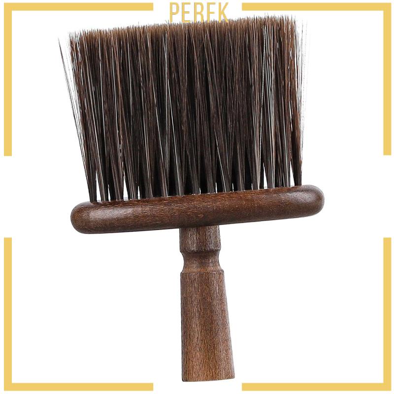 Chổi Quét Bụi Cổ Bàn Phím Máy Tính / Bàn Phím Bằng Gỗ Mềm Mại Chuyên Dụng Cho Salon Làm Đẹp