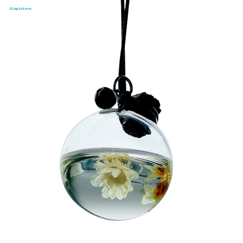 [Xiapistore] Lọ Nước Hoa Rỗng Trong Suốt Dạng Treo Trang Trí Nhà Cửa / Xe Hơi