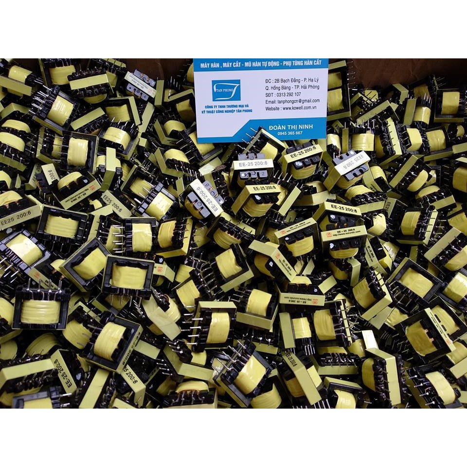 Biến áp máy hàn 24V EE25  Linh kiện máy hàn