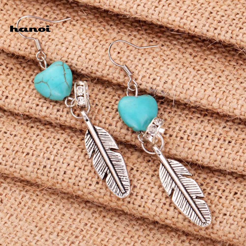 Khuyên Tai Nữ Đính Ngọc Thời Trang Boho