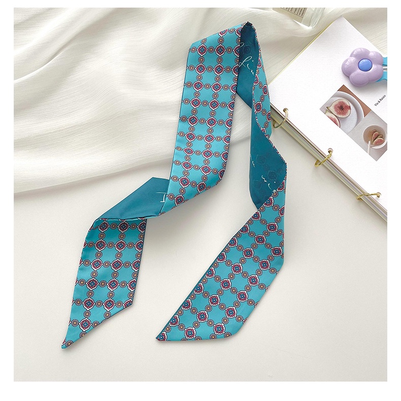 Khăn Quàng Cổ Dài Đa Năng Đính Nơ Xinh Xắn Thời Trang