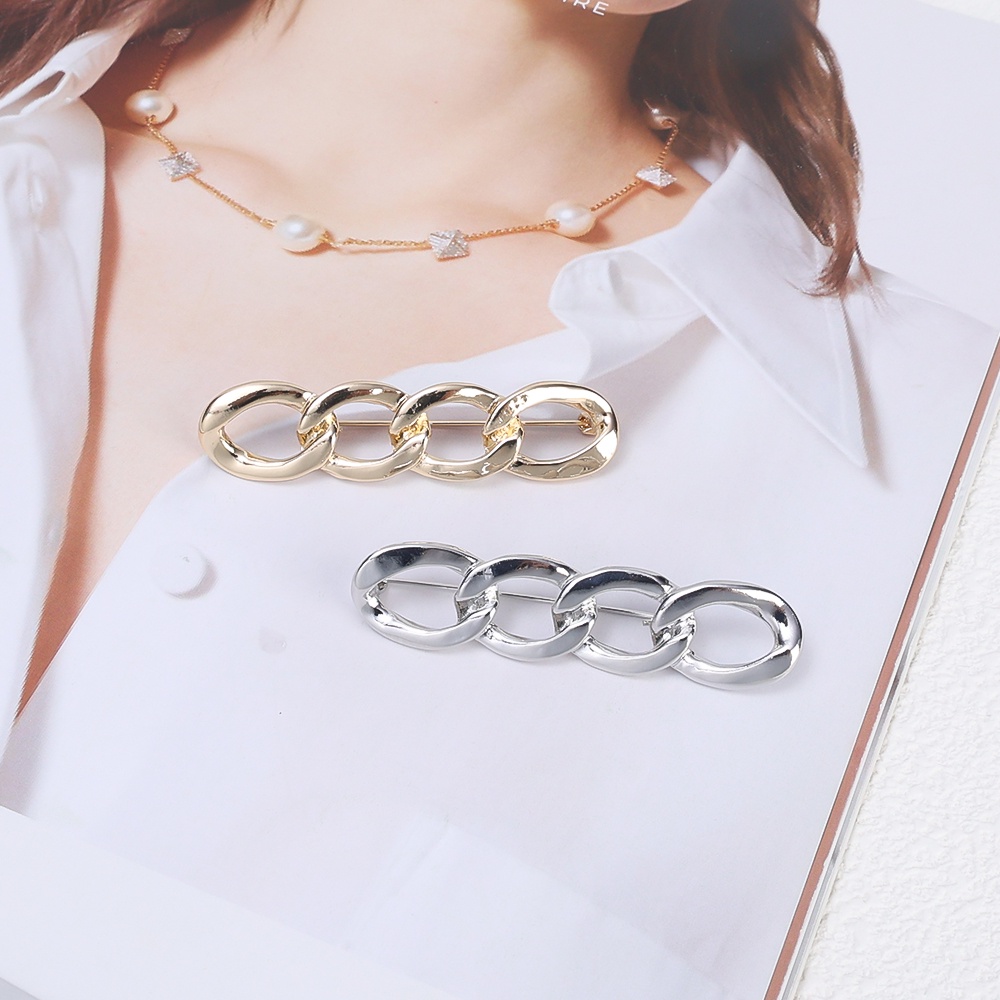 Dây Xích Kim Loại Đeo Thắt Lưng Quần Jean / Cài Nút Có Thể Tháo Rời