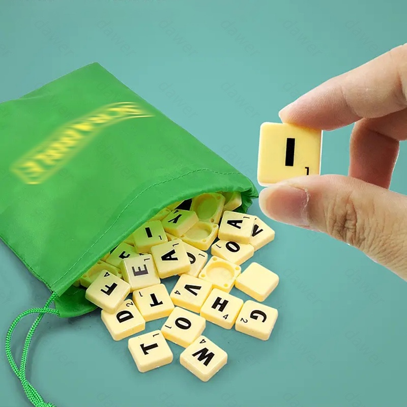 Bộ Trò Chơi Board Game Crossword Scrabble Bằng Tiếng Anh Cho Bé