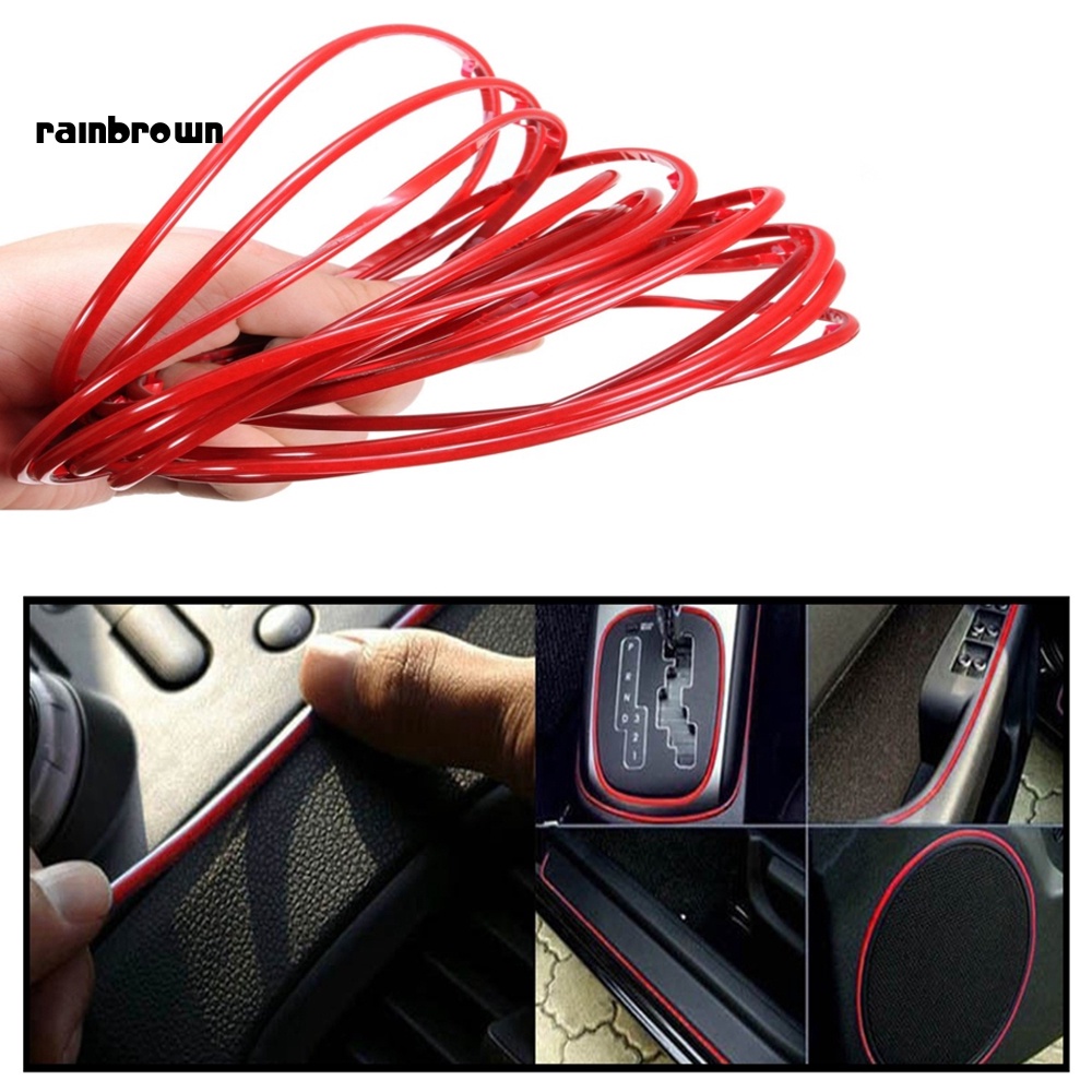 Cuộn Dây Viền Trang Trí Nội Thất Xe Hơi Dài 5M Dày 4mm