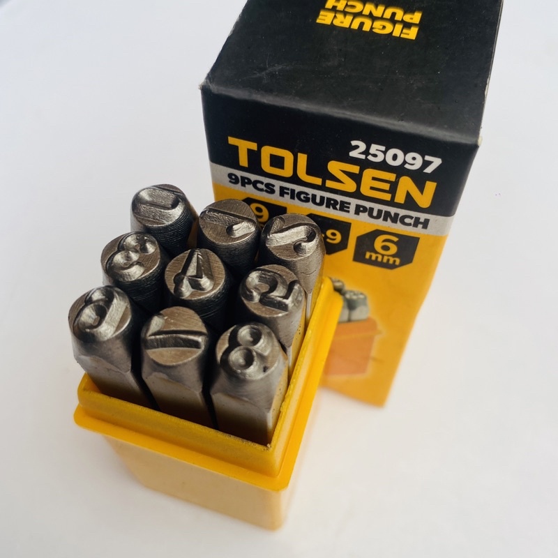 Bộ đóng số, đóng chữ khung xe máy 3mm & 6mm chính hãng