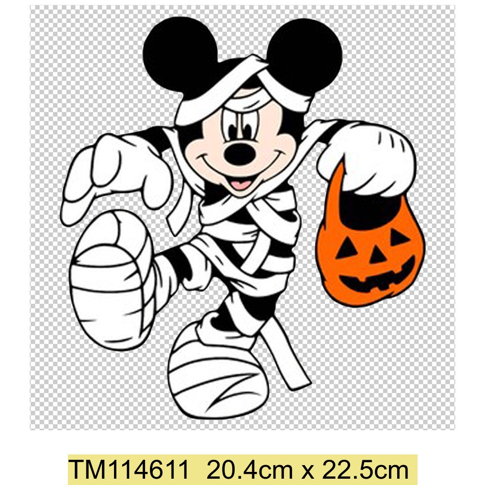 Halloween Bí Ngô Mặt Hoa Văn Ủi Miếng Dán Cho Quần Áo Halloween Truyền Nhiệt Dán DIY Trẻ Em Áo Túi Đầm