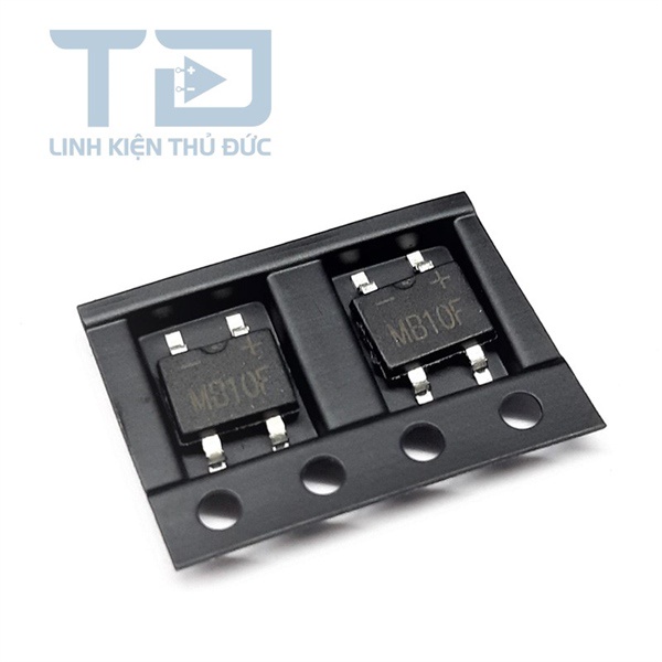 MB10F Cầu Chỉnh Lưu 1KV 0.5A SOP-4
