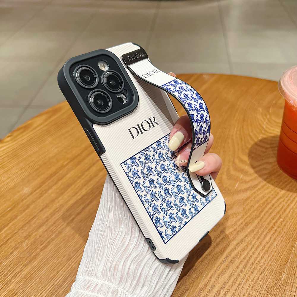 Ốp Điện Thoại TPU Mềm Có Dây Đeo Cổ Tay Cho iPhone 7 8 Plus SE X XS Max XR 11 12 13 14 Pro Max