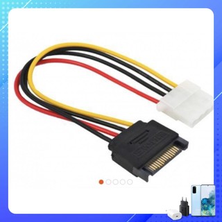 [Mã ELFLASH3 hoàn 10K xu đơn 20K] Dây Cáp Chuyển Đổi Nguồn Điện 4-Pin Sang Ide Sata 15-Pin