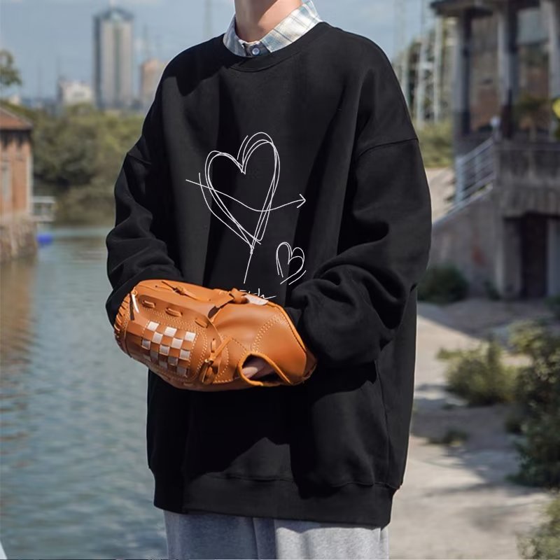 Áo Thun Tay Dài In Chữ Trẻ Trung Cho Nam