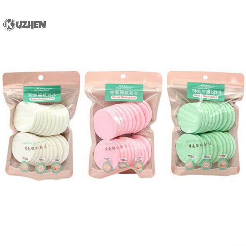 Set 20 Bông Rửa Mặt Mềm Mại Tự Nhiên Thương Hiệu kuzhen Mới
 Hot