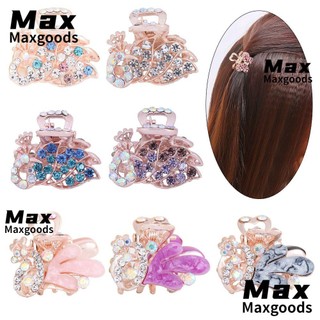 Kẹp tóc hình chim công đính kim cương giả xinh xắn dành cho nữ