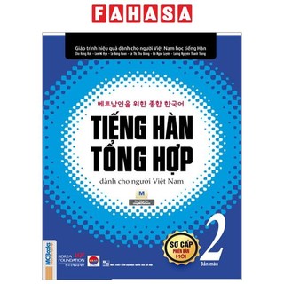Sách tiếng hàn tổng hợp dành cho người việt nam - sơ cấp 2 - bản màu