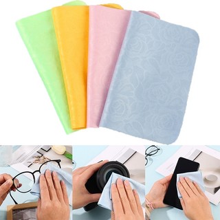 Ultra -fine microfiber glasses cleaning cloth / cell phone screen cleaning cloth / suede eyeglass cloth / jewelry anti-fogging wipe cloth / watch dust removal tools