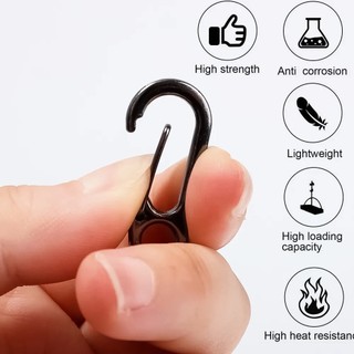 Móc Khóa Carabiner Mini Đa Ứng Dụng