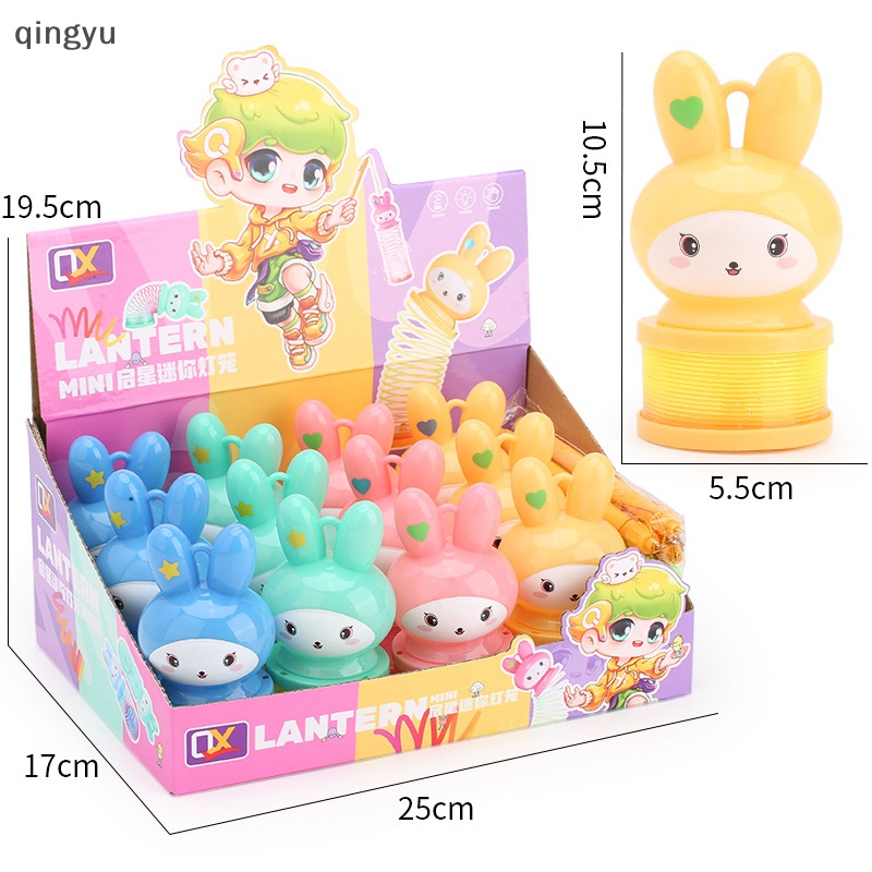 1 Đèn Lồng Hình Thỏ Dễ Thương Dùng Làm Quà Tặng Cho Học Sinh